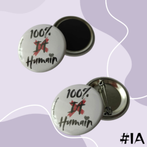 Accueil badge ia : 100% humain