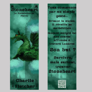marque pages trilogie stoneheart
